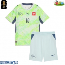 Sveits Granit Xhaka #10 Bortedraktsett Barn VM 2026 Kortermet (+ Korte bukser)